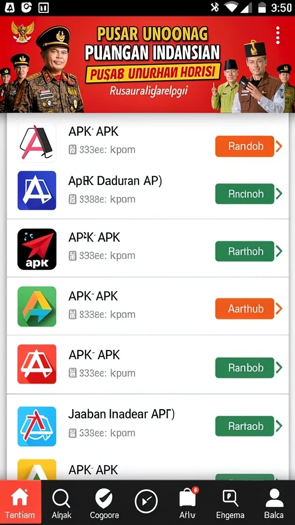 Screenshot komedi77 nomor 1